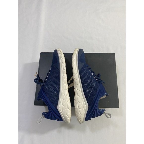 New Mens Size 9.5 Blue Jordan Flight Flex TRNR Jeter Training Shoes 715855 402